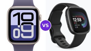 Apple Watch SE 3 vs Fitbit Versa 4: Ecosystem Lock-In or 6-Day Battery?