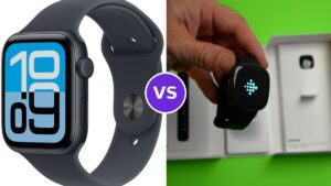 Apple Watch SE 3 vs Fitbit Versa 4: Ecosystem Lock-In or 6-Day Battery?