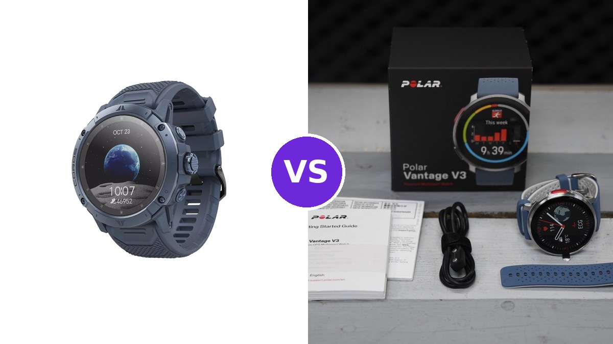Coros Vertix 2S vs Polar Vantage V3: 40-Day Battery Worth $100?