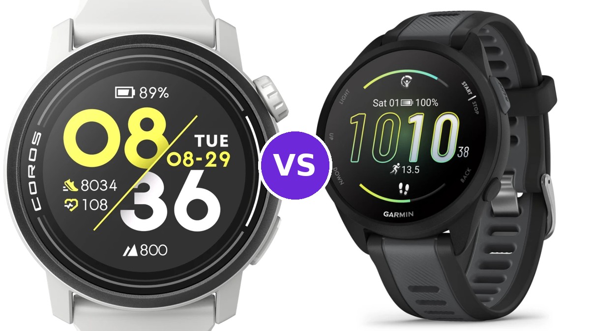 COROS Pace 3 vs Garmin Forerunner 165: Battery or AMOLED?