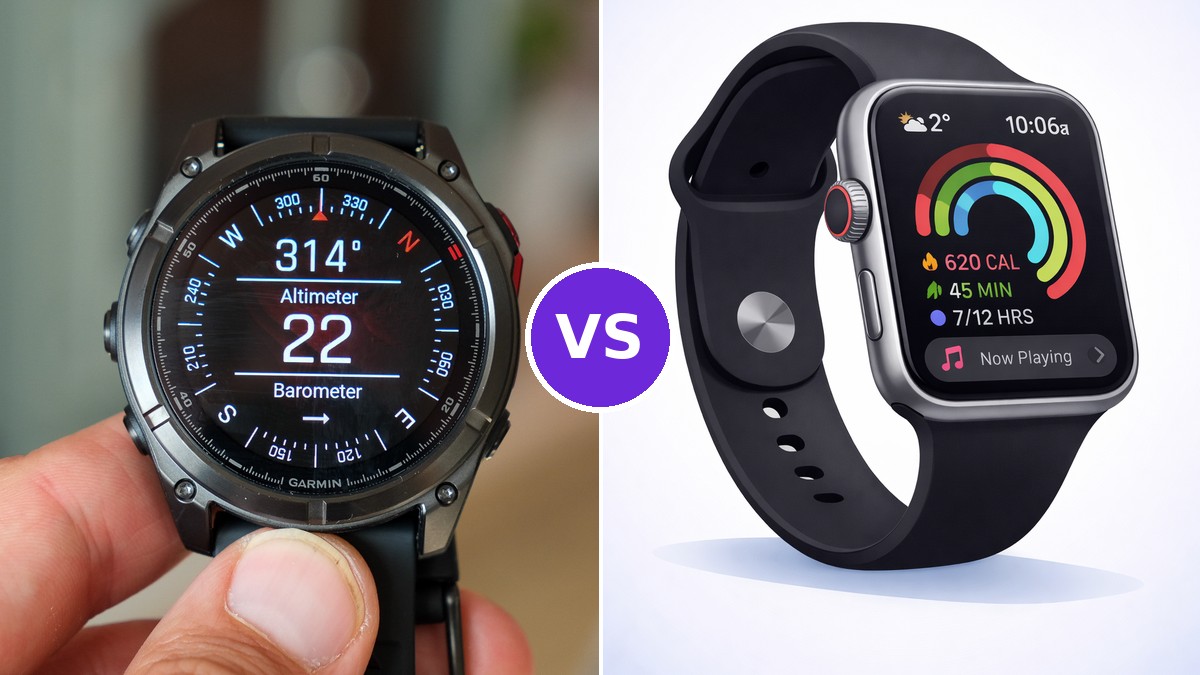 Garmin Fenix 8 AMOLED vs Apple Watch Ultra 3: Pay $200 More for Battery?