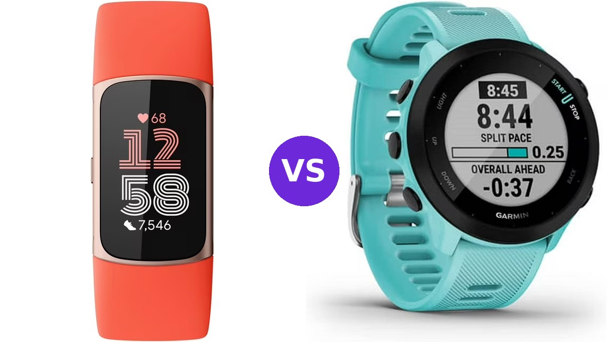 Fitbit Charge 6 vs Garmin Forerunner 55: GPS Worth $40 More?